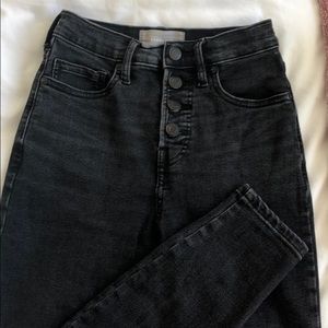 COPY - Everlane High-Rise Skinny Button Fly jeans